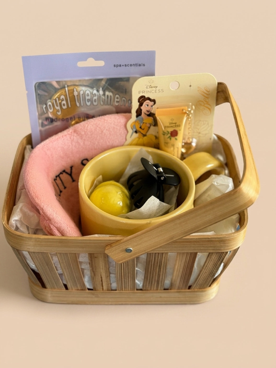 Disney's Bell Themed Gift Basket