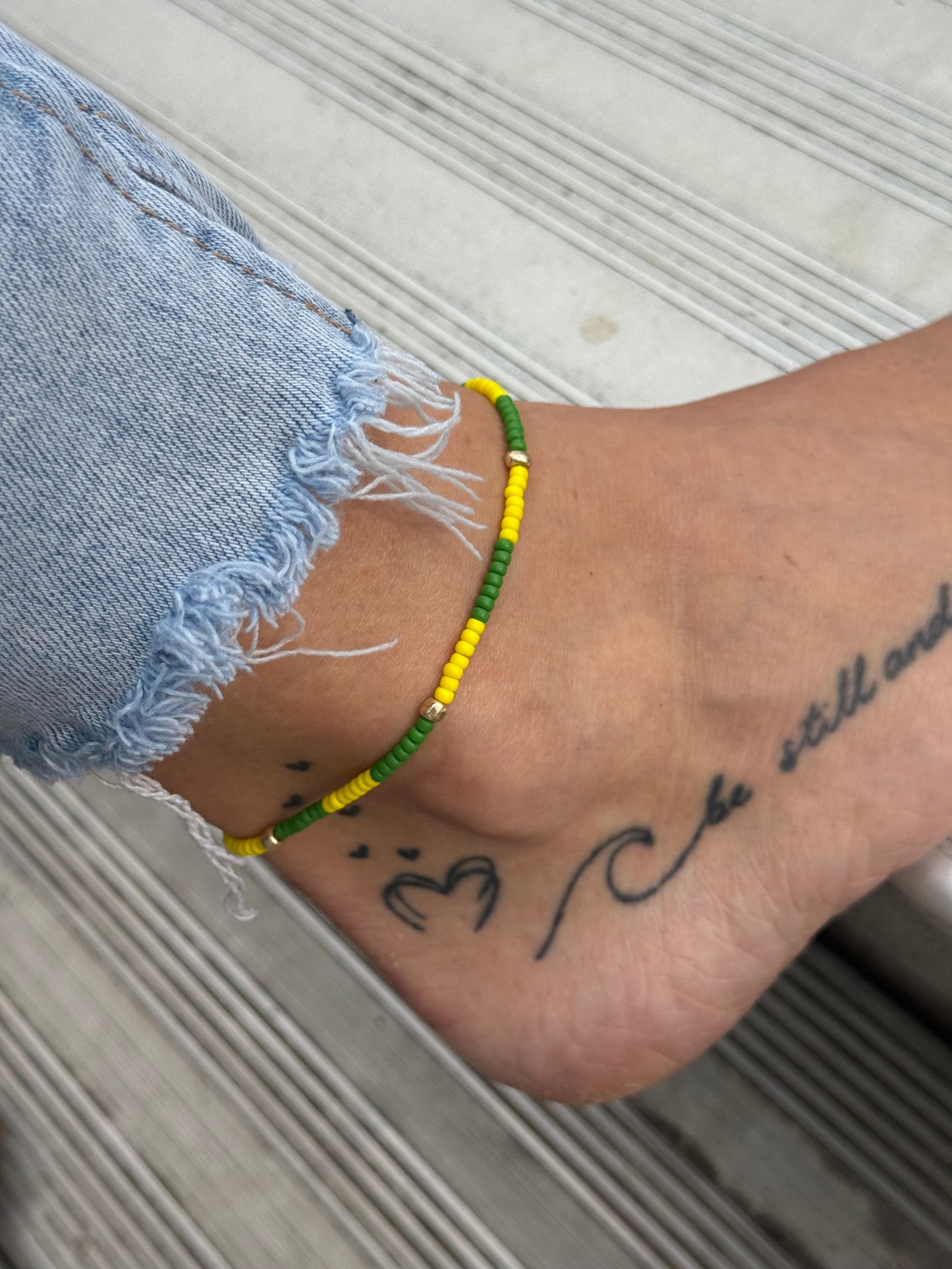 School Pride Anklet - Nelson County Public Schools - 4A