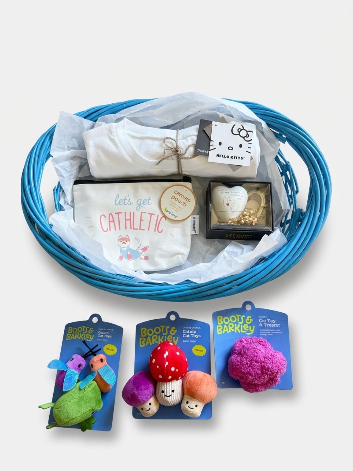 "Cat Lover" Themed Gift Basket