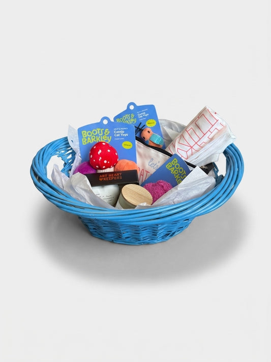 "Cat Lover" Themed Gift Basket