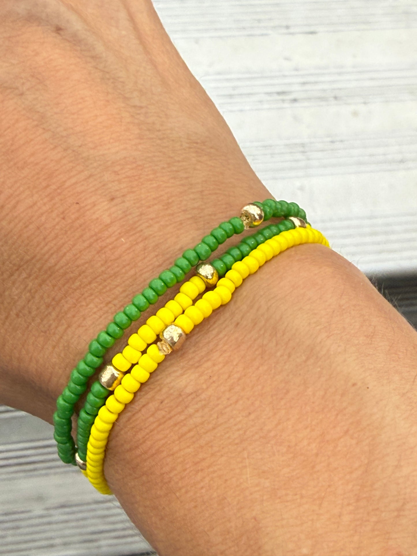 School Pride: Nelson County Collection 3 Stretch Bracelets - 2A